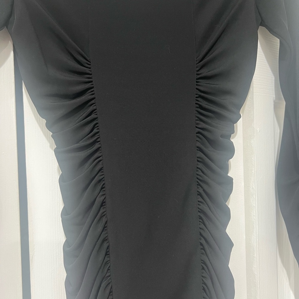 BCBGMAXAZRIA BLACK COCKTAIL DRESS - XXS - Picture 4 of 6